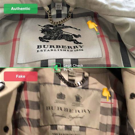 burberrys fake or real|do all burberry buttons say.